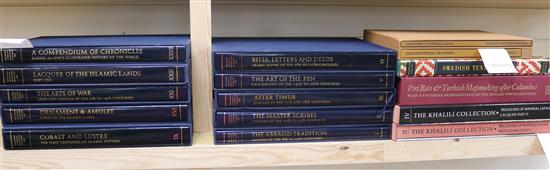 Khalili Collection - The Nasser D. Khalili Collection of Islamic Art, vols 1-3, 5, 6, 9, 16, 21, 22 and 27 (10),
